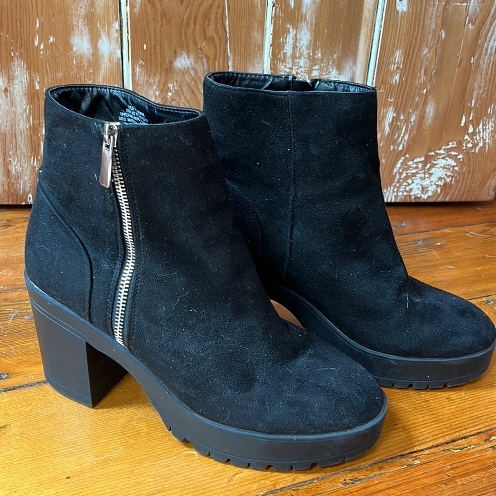 French connection heeled boots, Size 10